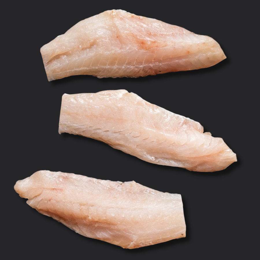 Frozen Black Seabass Fillets (Skin On)