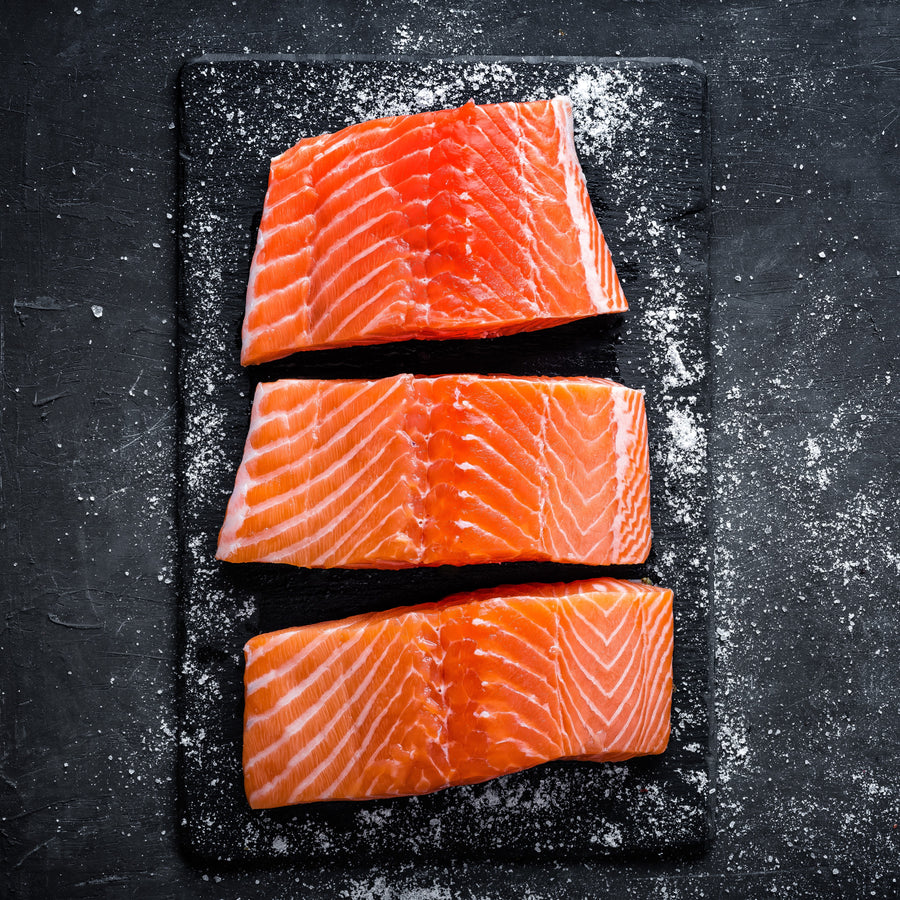 【Buy More Save More】Frozen Tassal Salmon Steaks (Skin-on)